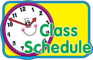 Class Schedule 